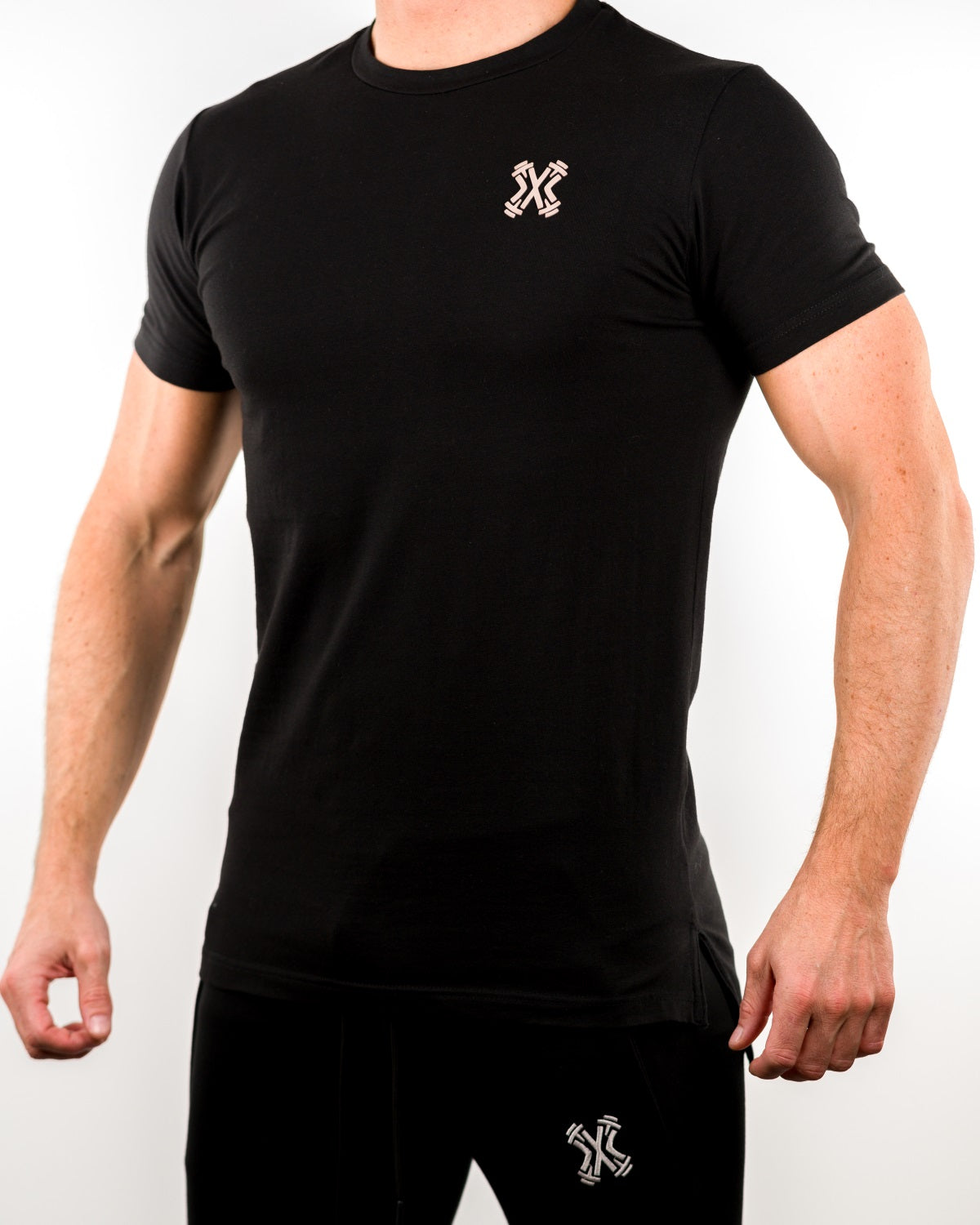 Men's Fish-Tail Lifestyle Tee - Black