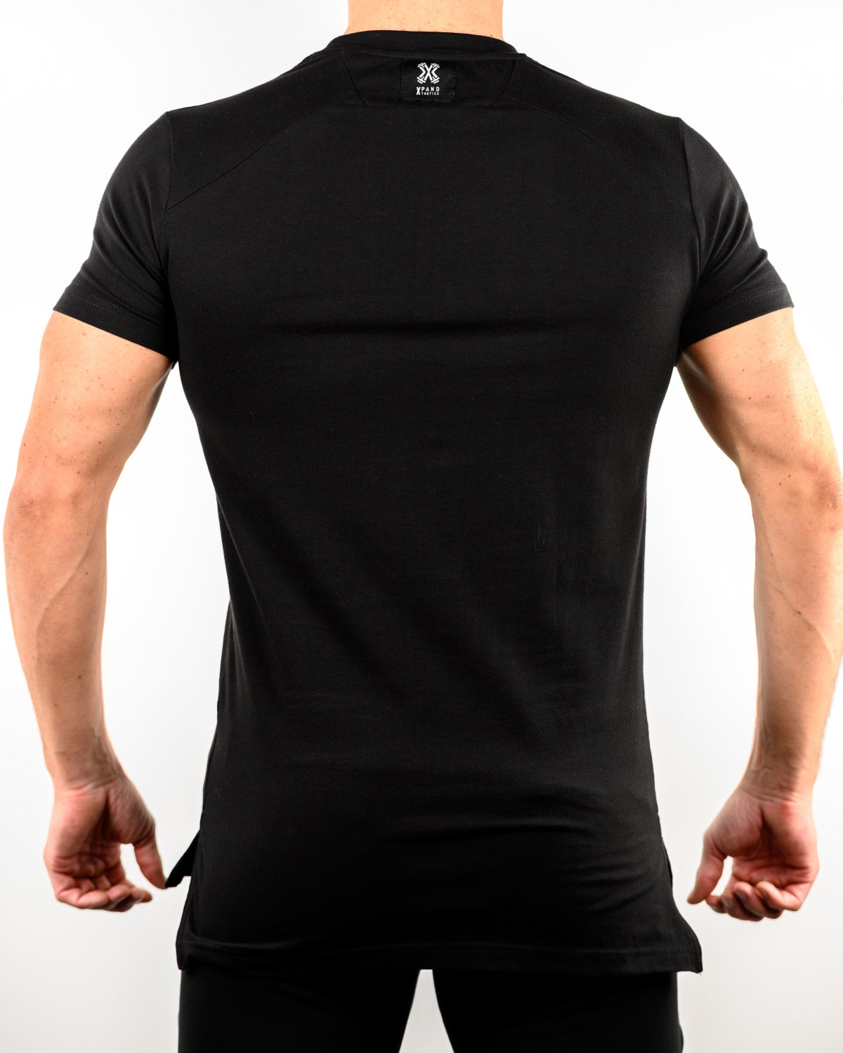 Men's Fish-Tail Lifestyle Tee - Black